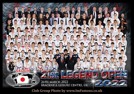 21st Legend Open 2022 - Saturday 26th March 2022