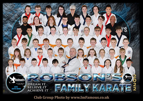 Robsons Family Karate - Tuesday 1st to Thursday 3rd March 2022