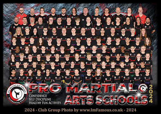 Pro Martial Arts Schools Kickboxing - Sat 23rd to Sun 24th March 2024