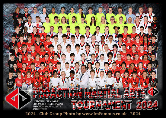 Proaction Martial Arts Tournament - Sunday 7th July 2024
