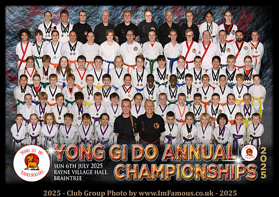 Yong Gi Do Annual Championship 2025 - Sunday 6th July 