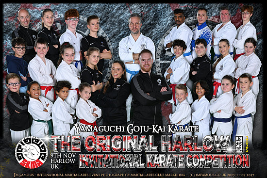 The Original Harlow Invitational Karate Competition 2025 - Sun 9th Nov