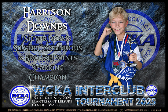 WCKA Interclub Tournament 2025 - Sat 15th to Sun 16th Nov
